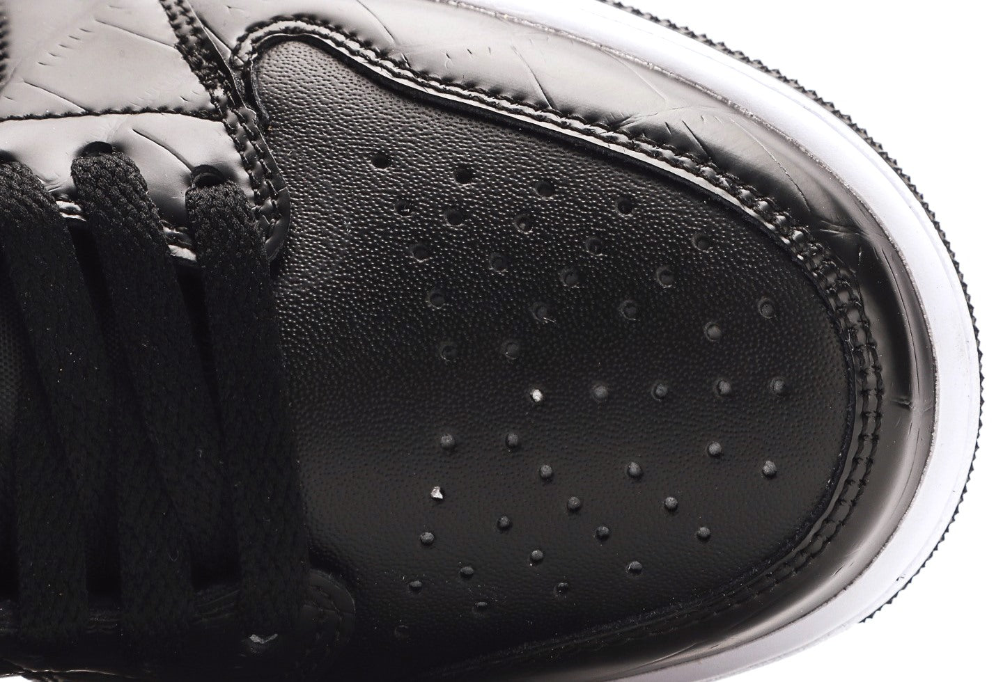 Air Jordan 1 Low Golf "Black Croc"