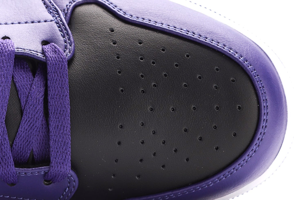 Air Jordan 1 Mid Purple Black