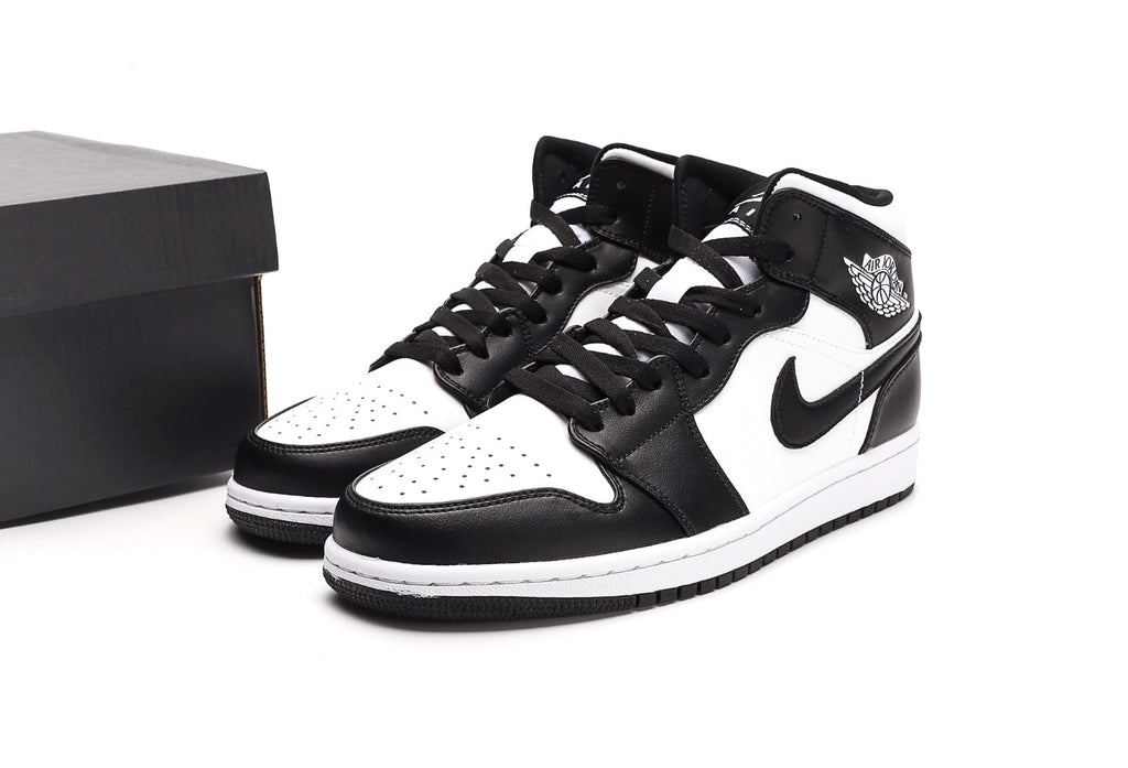 Air Jordan 1 Mid 'Panda' Black White