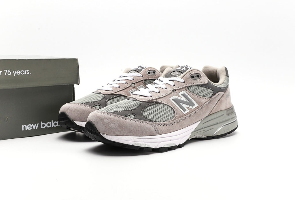 New Balance 993 Made in USA 2E Wide "Grey White"