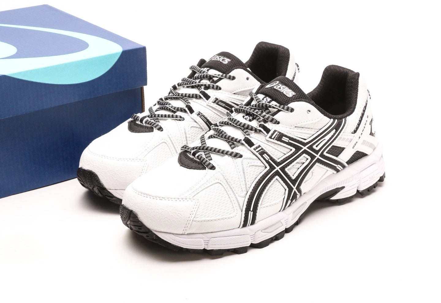 Gel-kahana 8 White Black