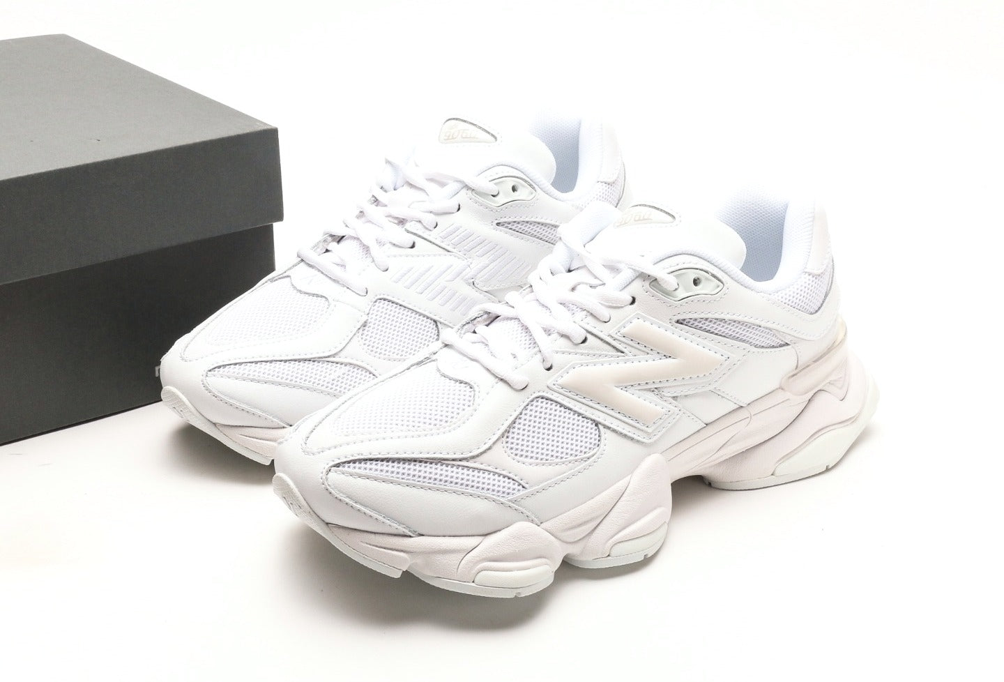 New Balance 9060 Triple White
