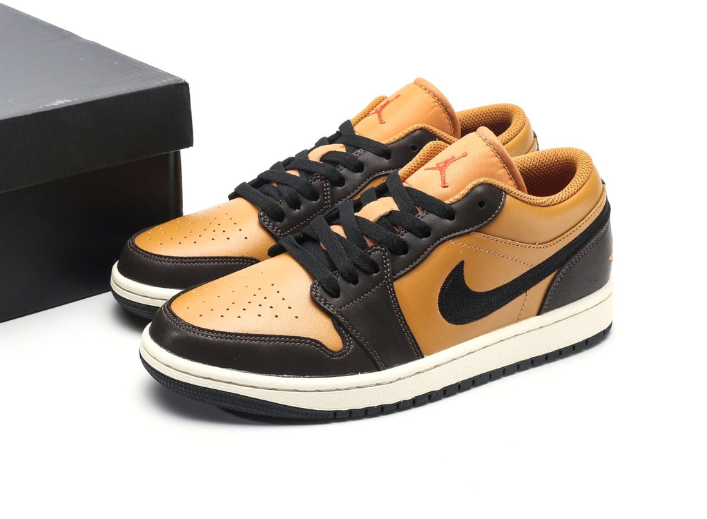 Air Jordan 1 Low Flax Baroque Brown