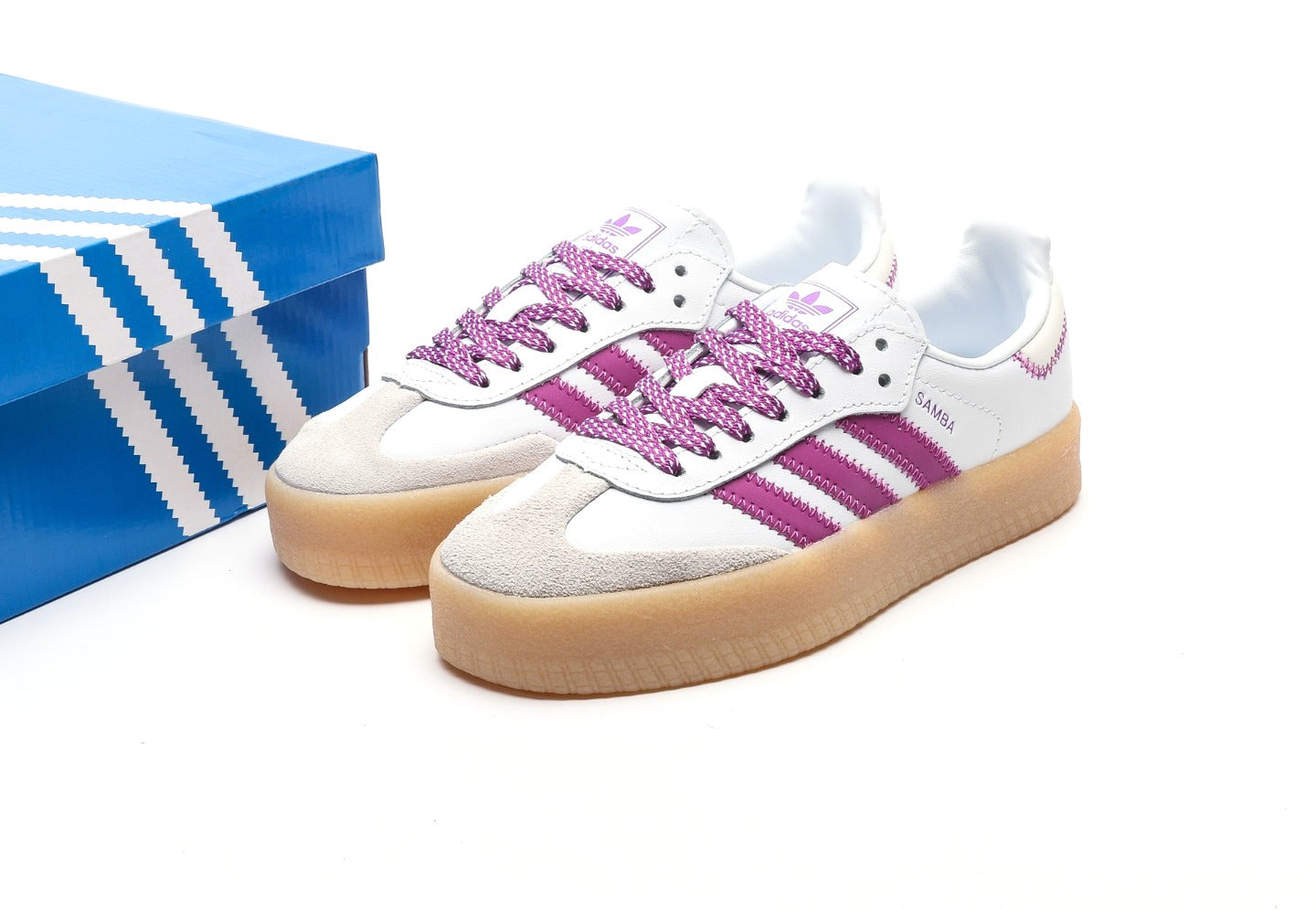 Sambae "White Preloved Purple"