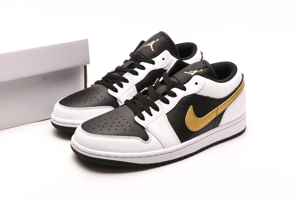 Air Jordan 1 Low Gold Swoosh