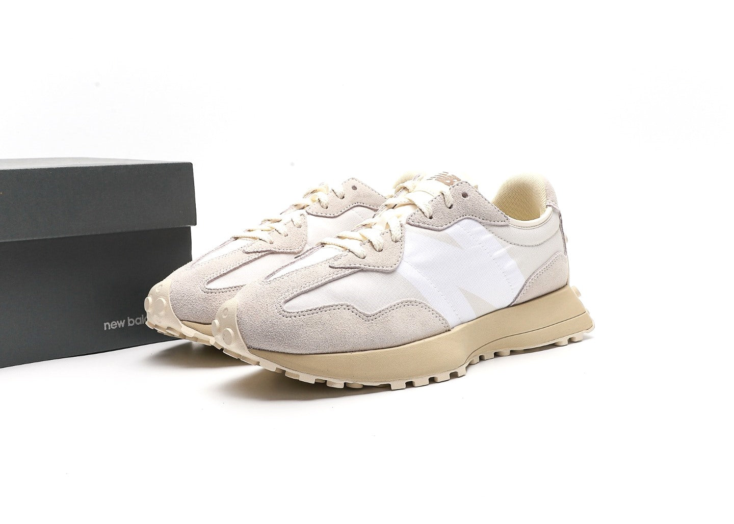 New Balance 327 White Grey [PK GOD]