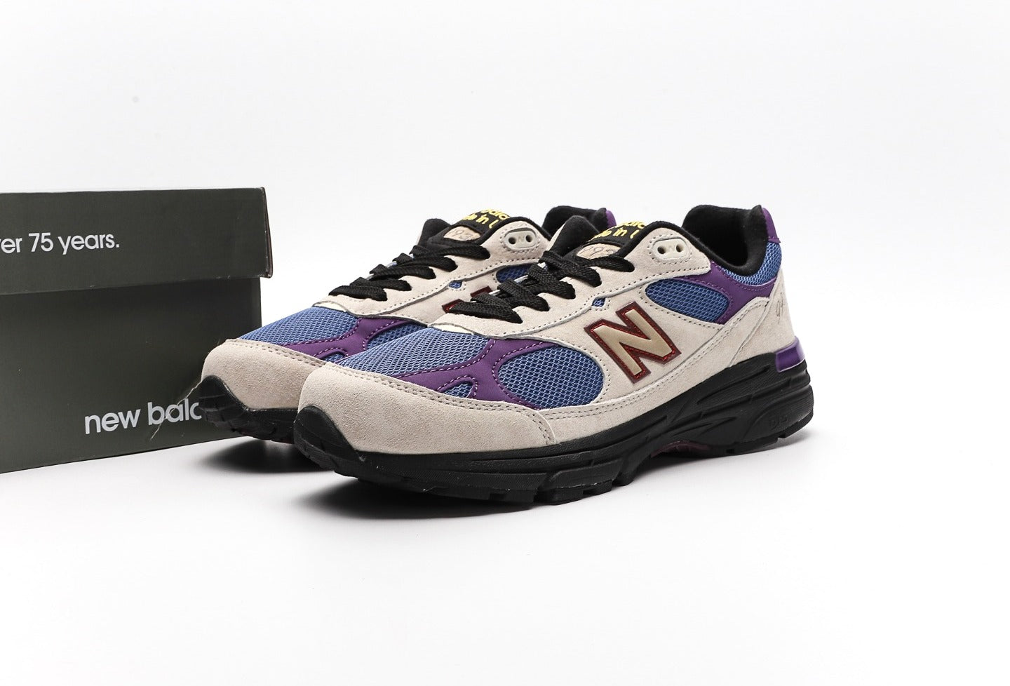 Aimé Leon Dore x New Balance 993 Made in USA White