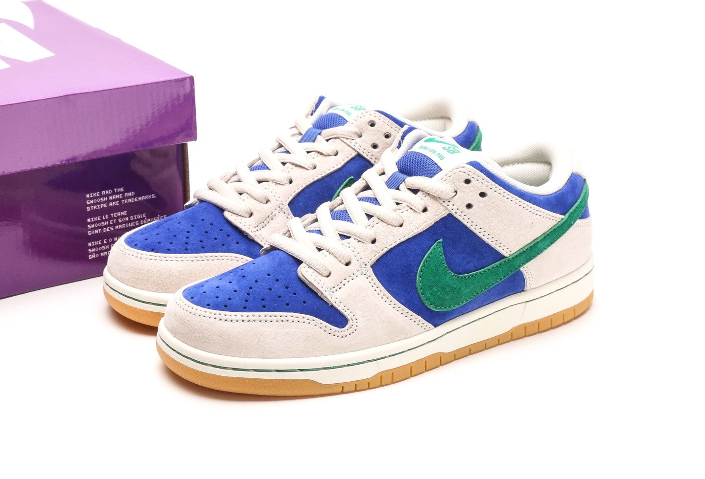 SB Dunk Low "Malachite/Hyper Royal"