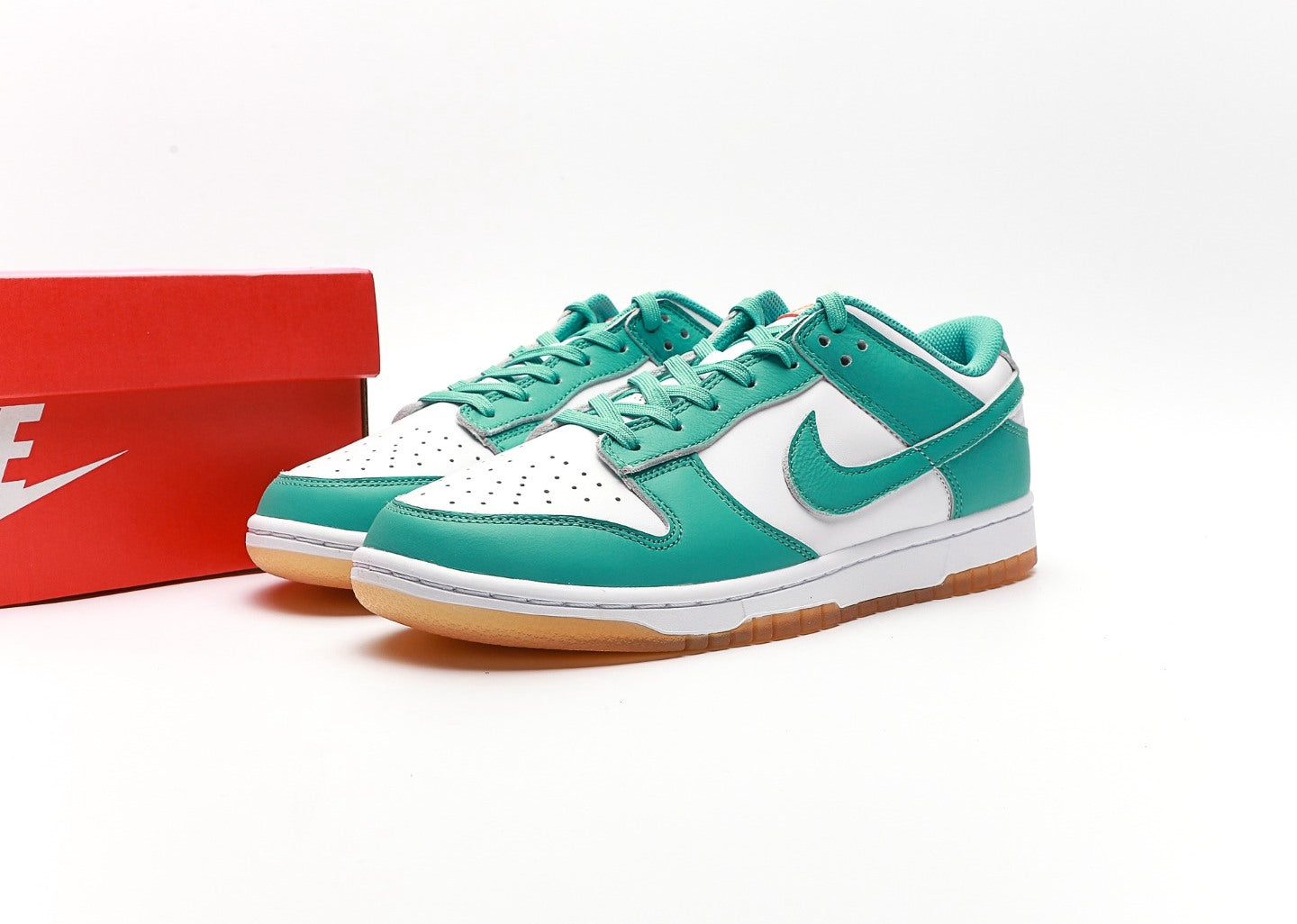 Dunk Low White Turquoise [PK GOD]