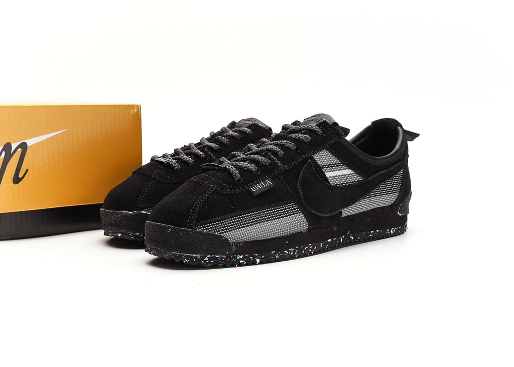 Union LA x Nike Cortez Black Dark Grey