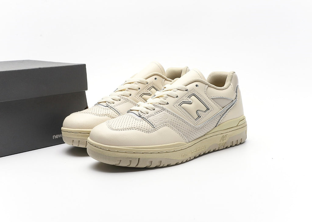 Auralee x New Balance 550 White