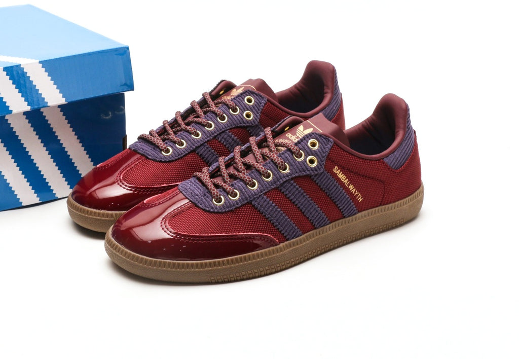 Samba OG x Alwayth "College Burgendy"