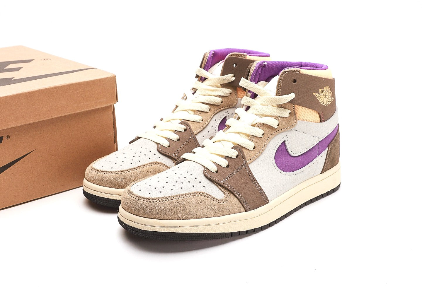 Air Jordan 1 High Zoom CMFT 2 Palomino Wild Berry