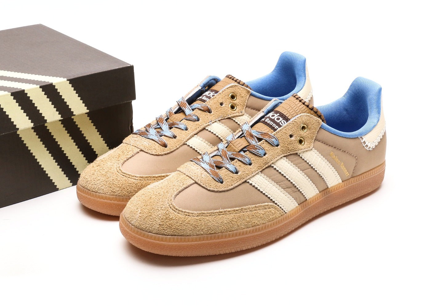 Wales Bonner x Samba Nylon 'Desert White'