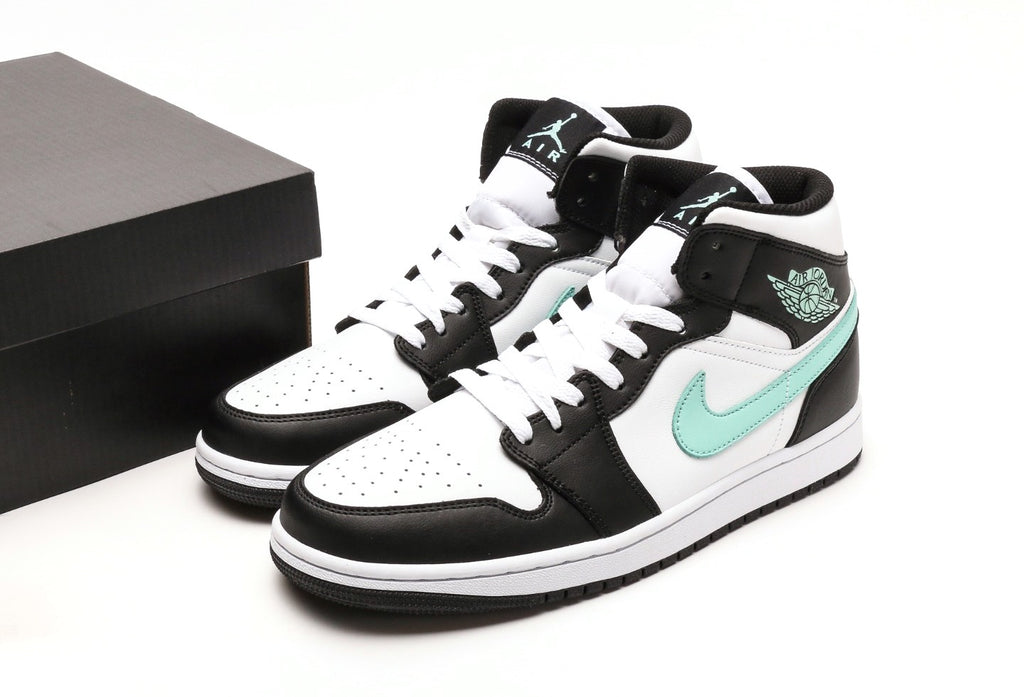 Air Jordan 1 Mid Green Glow