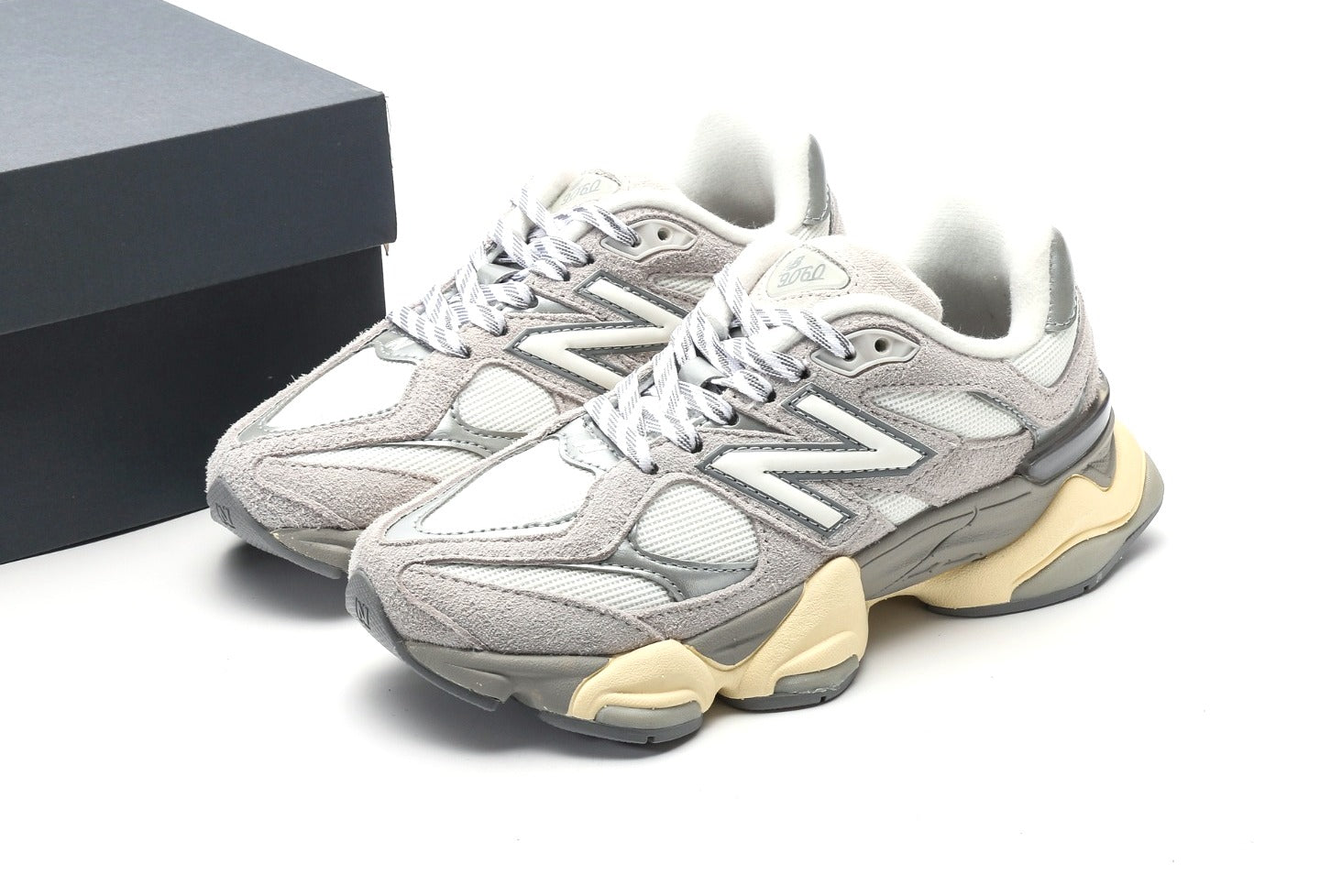 New Balance 9060 Light Grey White