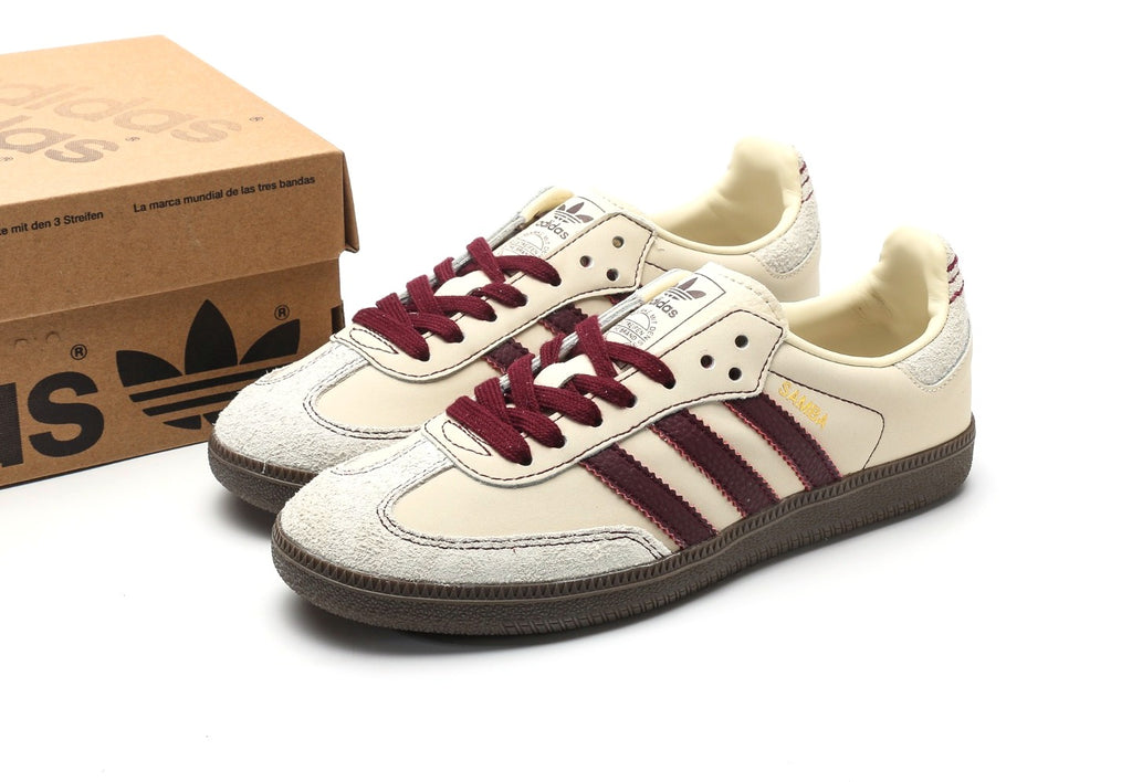 Samba OG Wonder White Maroon