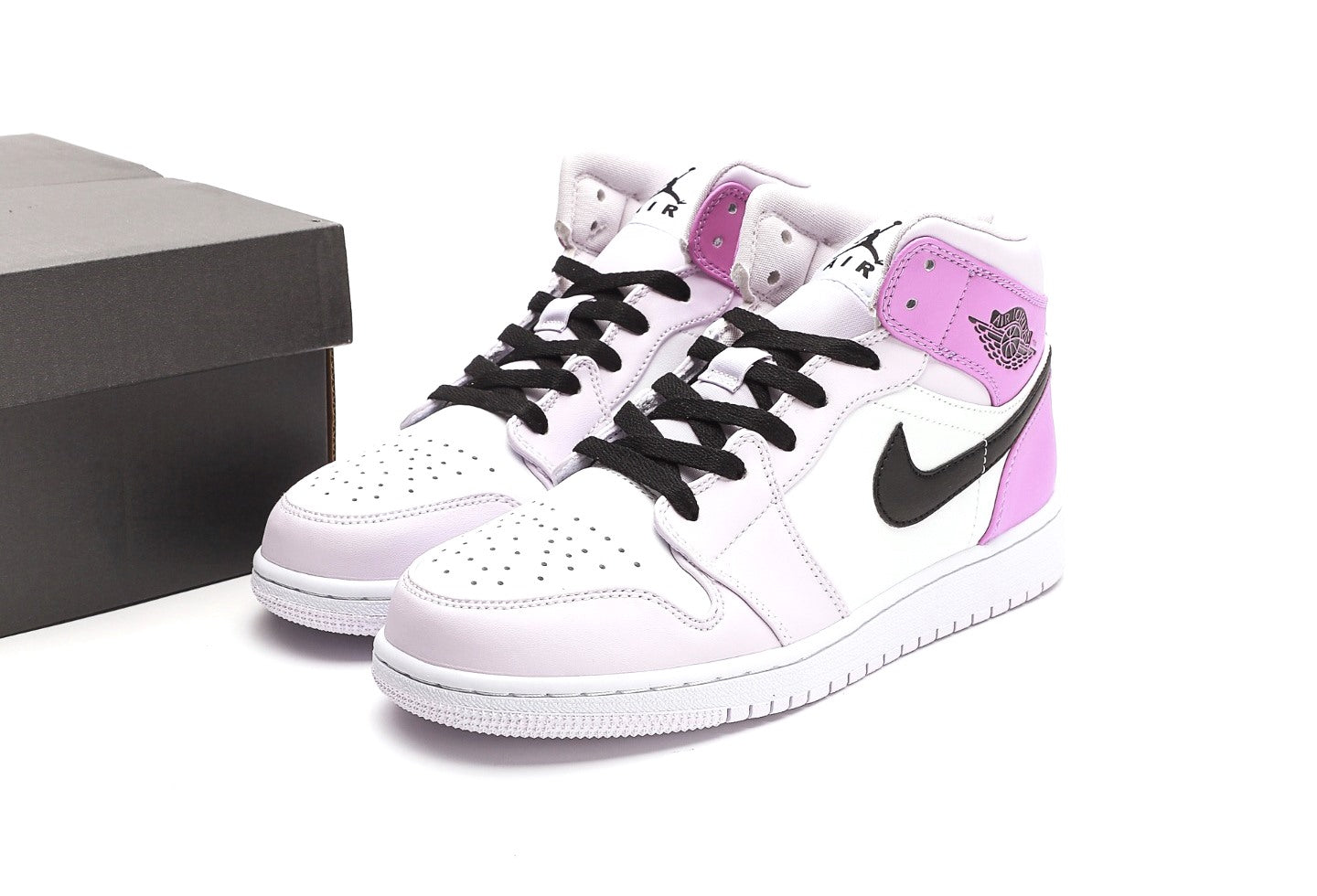 Air Jordan 1 Mid GS Barely Grape