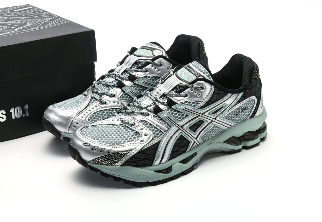 Gel Nimbus 10.1 Ocean Haze Pure Silver