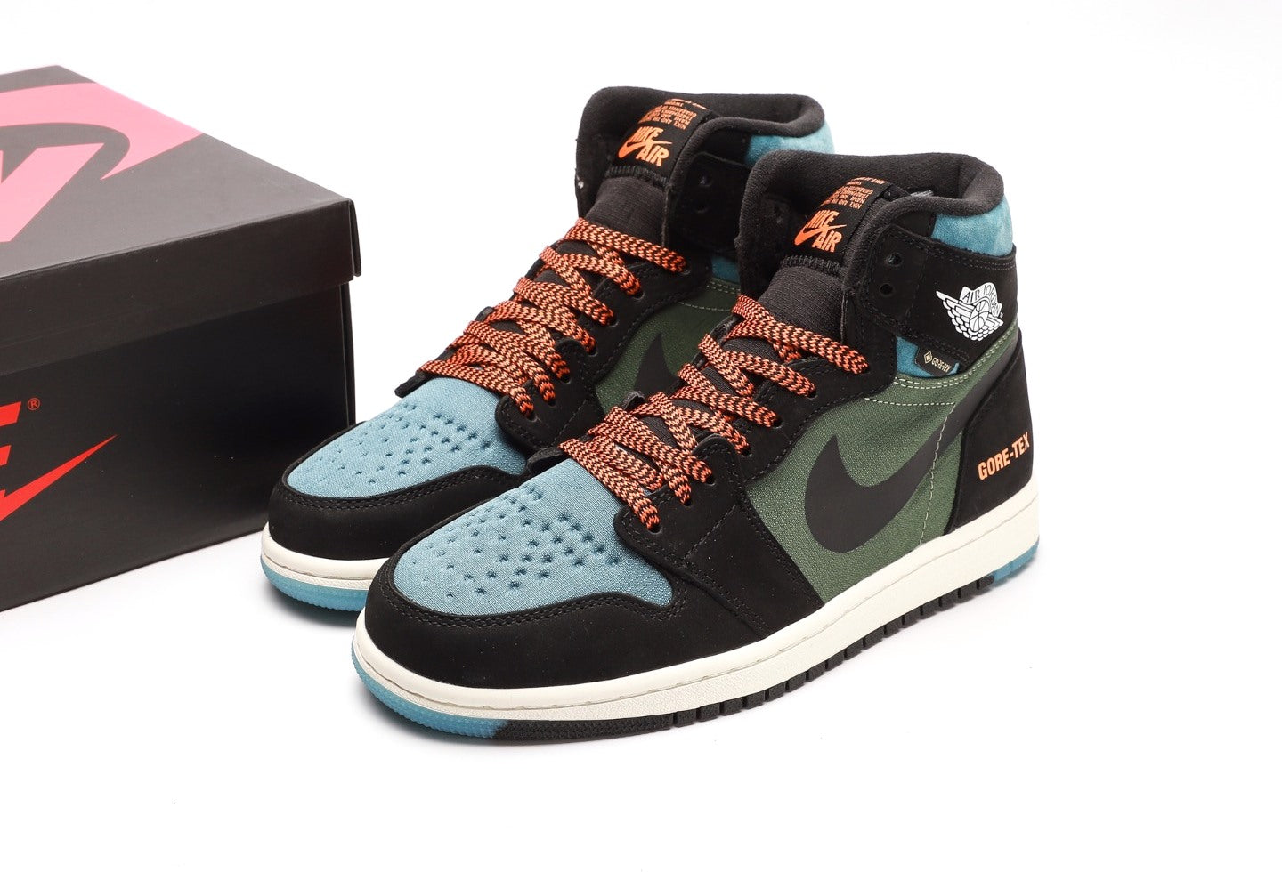 Air Jordan 1 High Element GORE-TEX "Black/Olive"