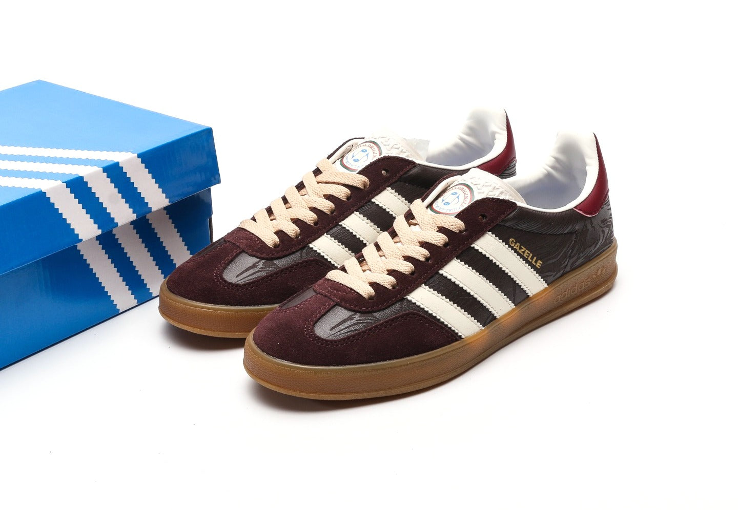 The Blue Trio x Gazelle Indoor "Bronze Light Brown"