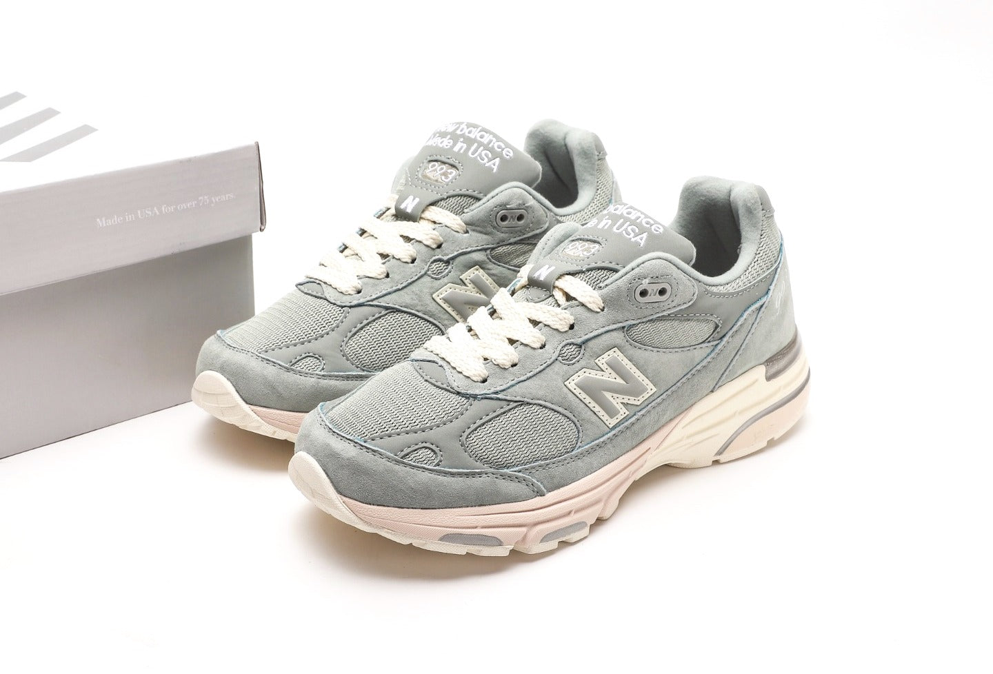 KITH x 993 Made in USA "Pistachio"