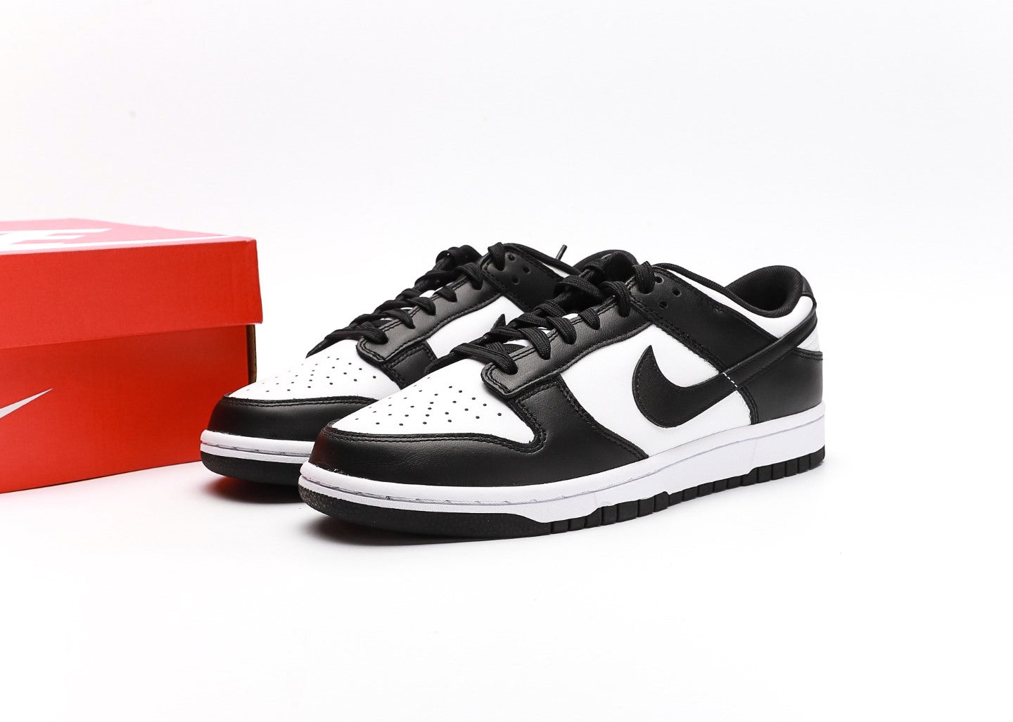 Dunk Low White Black [PK GOD]