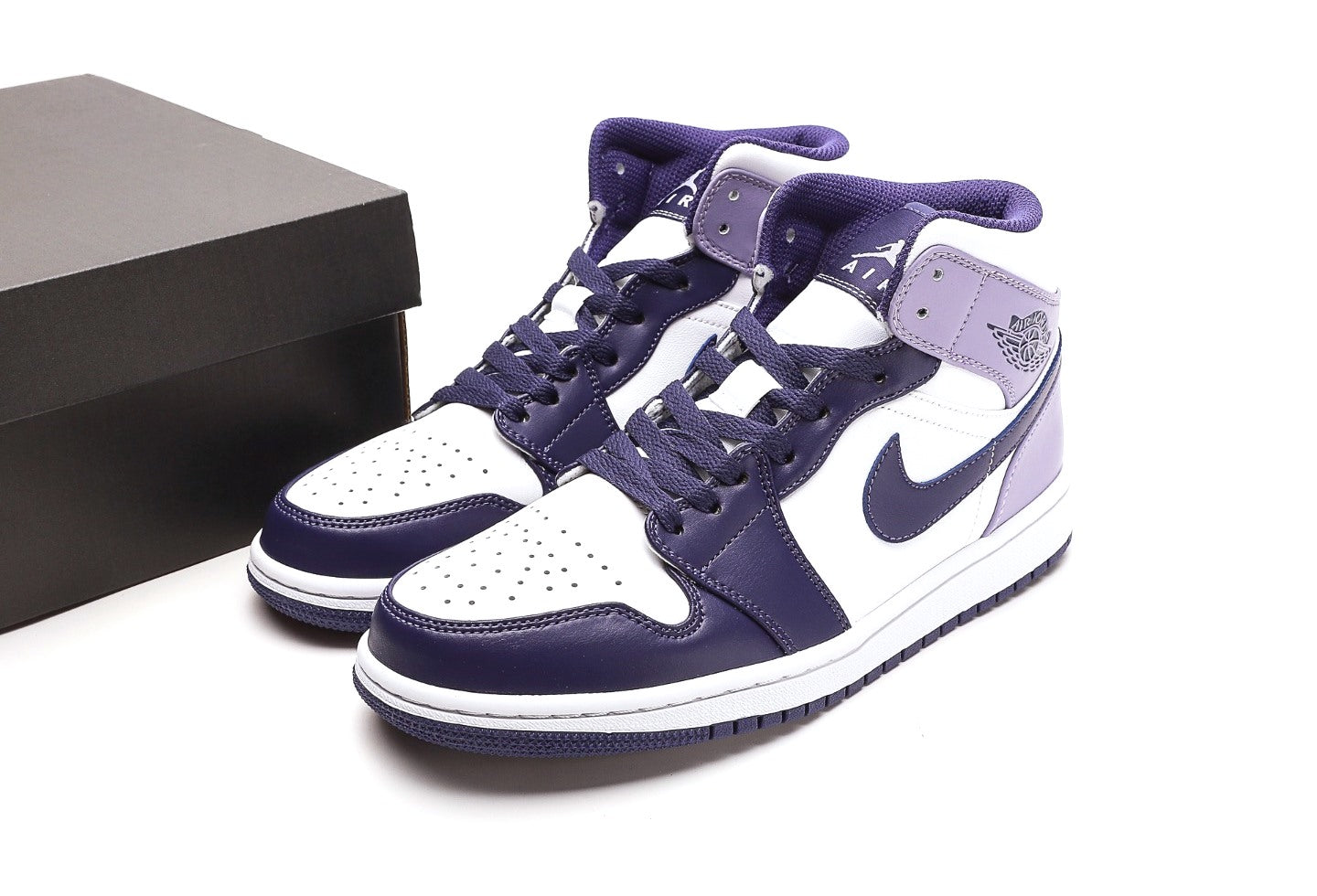 Air Jordan 1 Mid Sky J Purple