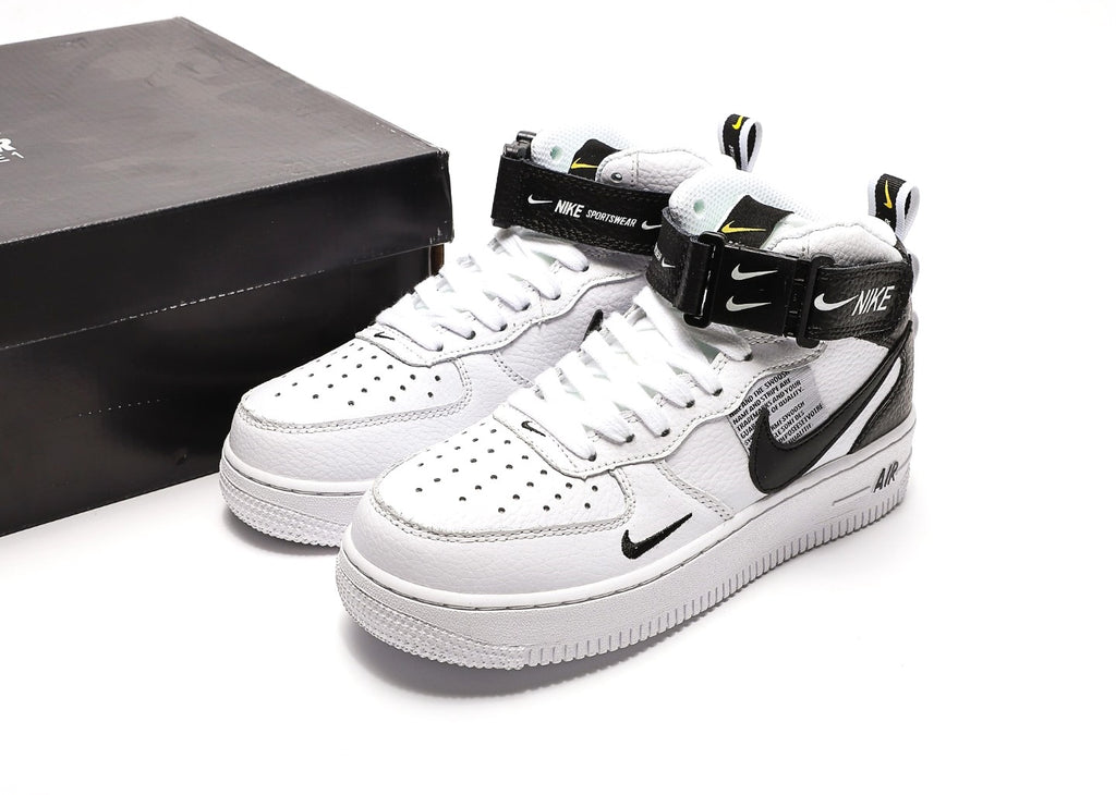Air Force 1 Mid Utility White Black