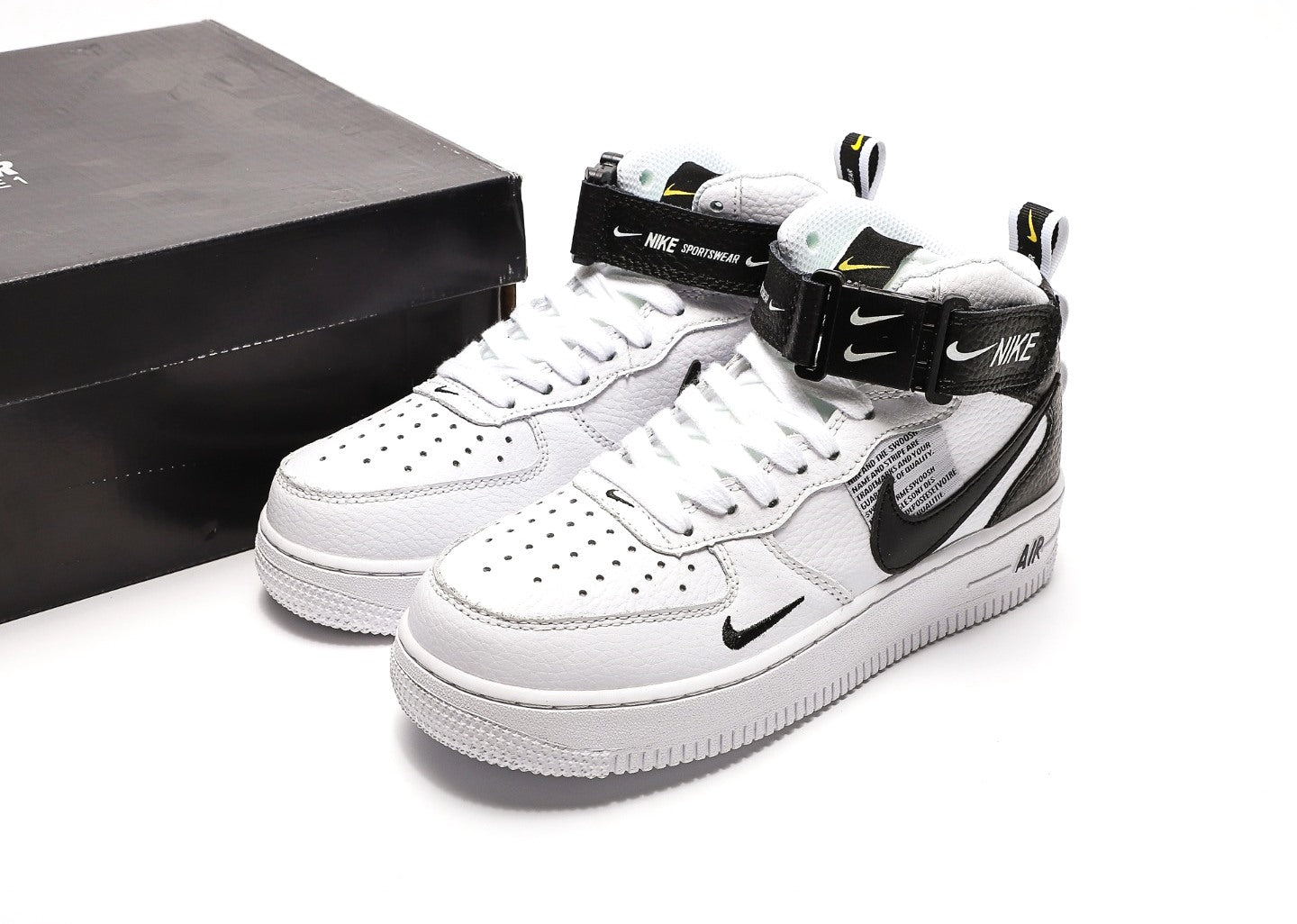 Air Force 1 Mid Utility White Black