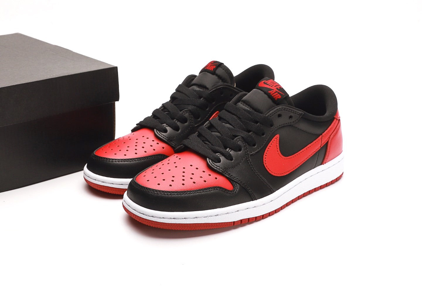 Air Jordan 1 Retro Low OG "Bred" [PK GOD]