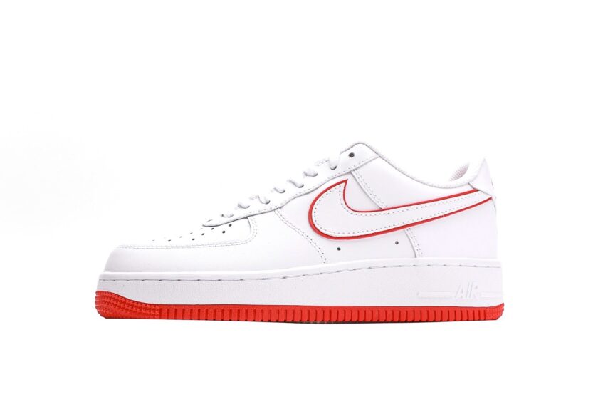 Air Force 1 Low White Picante Red