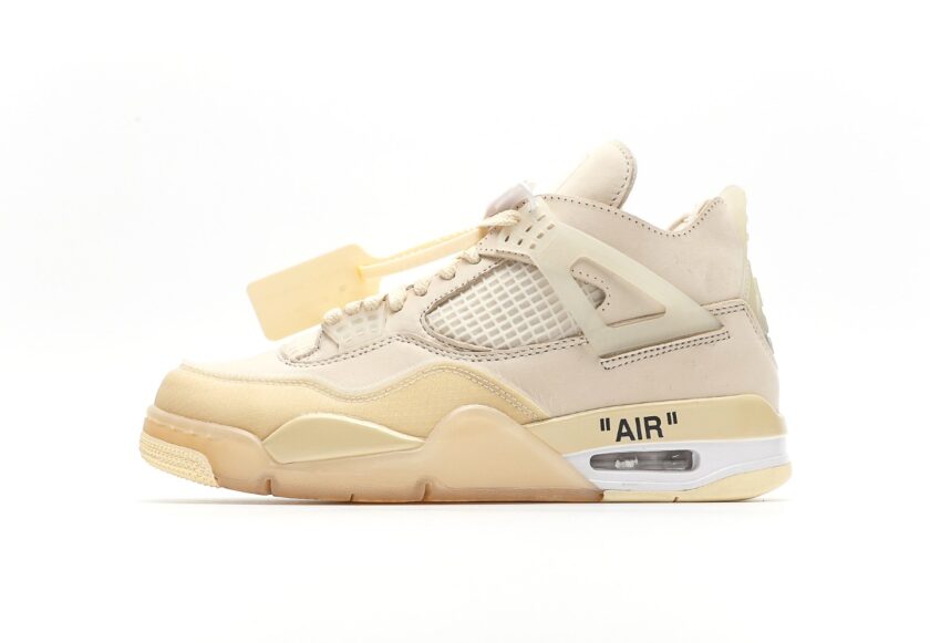 Air Jordan 4 Retro SP x OFF-WHITE Sail [PK GOD]