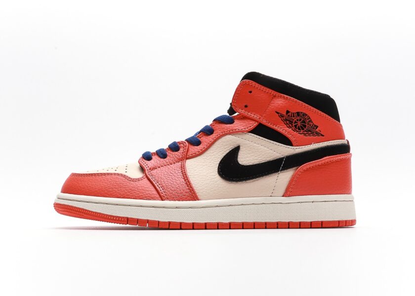 Air Jordan 1 Mid Team Orange