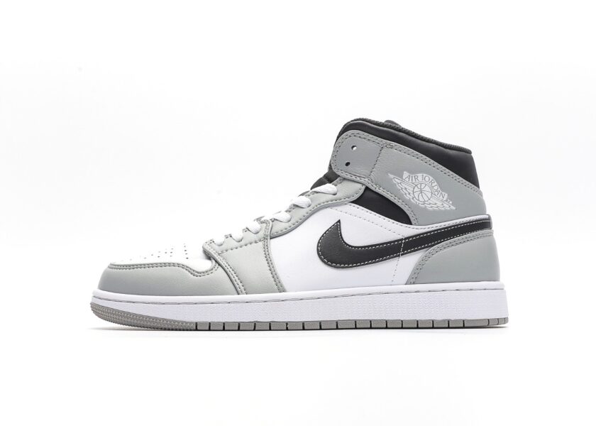 Air Jordan 1 Mid Light Smoke Grey