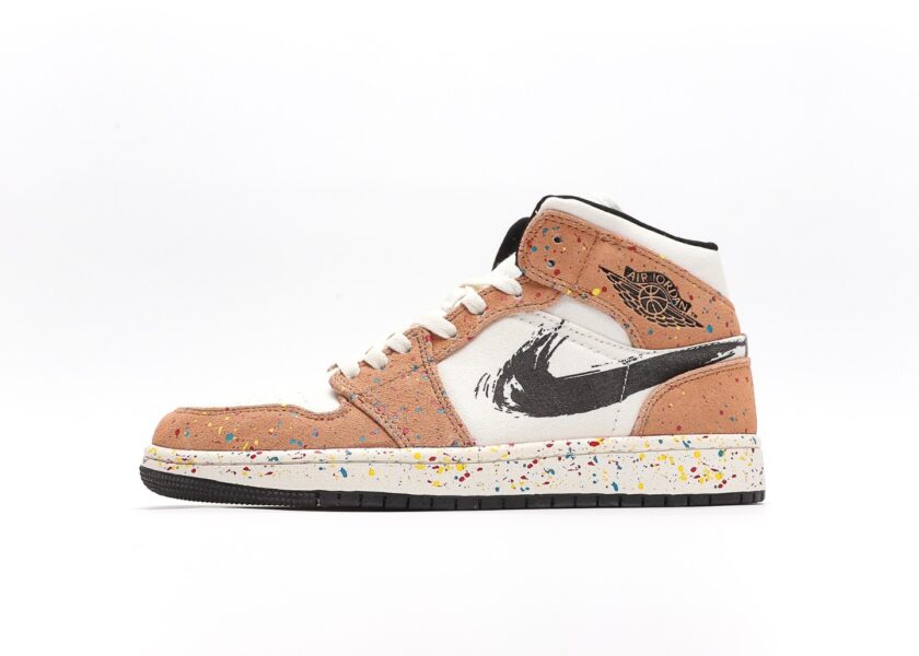 Air Jordan 1 Mid SE Brushstroke