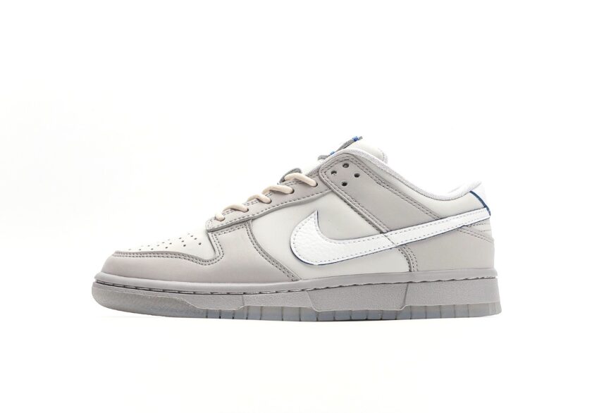 Dunk Low Premium Leather Grey White