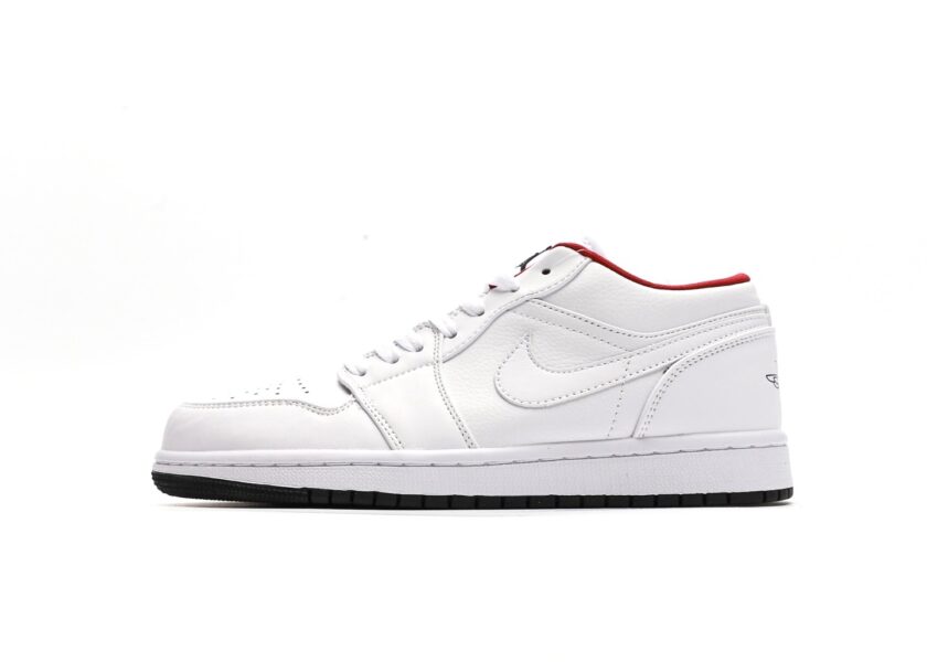 Air Jordan 1 Low White Red Black