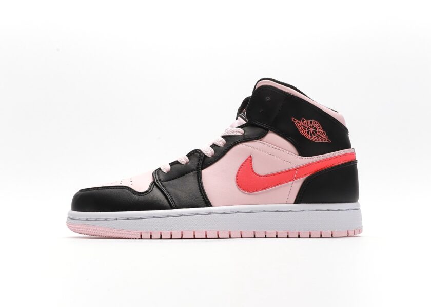 Air Jordan 1 Mid GS Pink Crimson