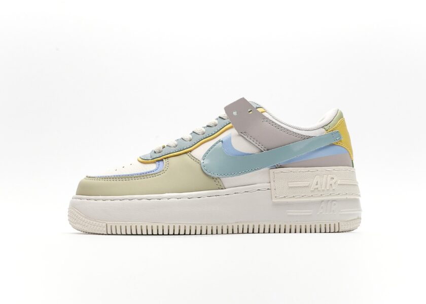 Air Force 1 Shadow Ocean Cube Light Marine Oliva Aura