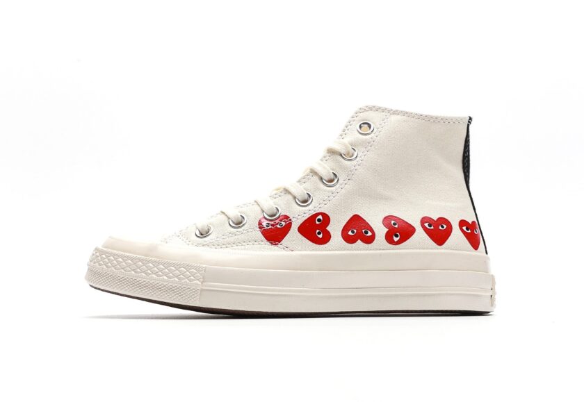 Comme des Garçons Play x Converse Chuck 70 Hi Top 'Multi Heart'