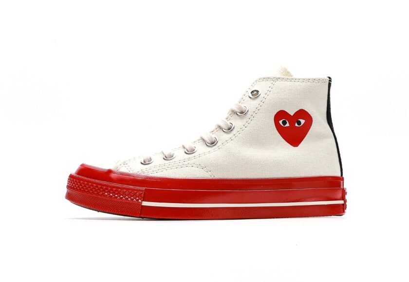 Comme Des Garçons Play X Chuck 70 High 'Pristine Red'