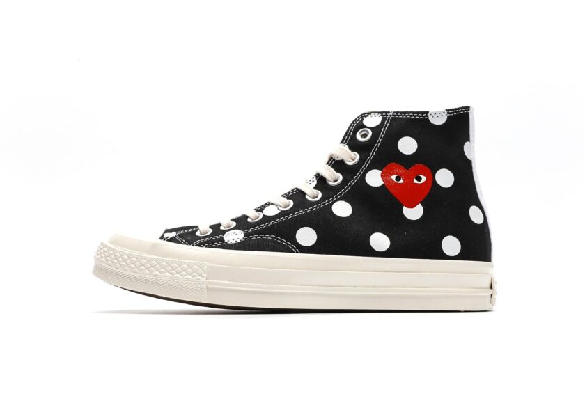 Comme des Garçons x Chuck Taylor All Star 70 Hi 'Black Polka Dot'