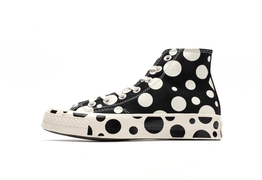 Chuck 70 High 'Polka Dots Black'