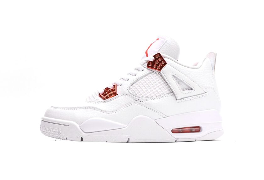 Air Jordan 4 White Metallic Orange [PK GOD]