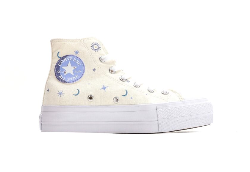 Chuck Taylor Celestial Lift Platform High Egret Purple - Image 2