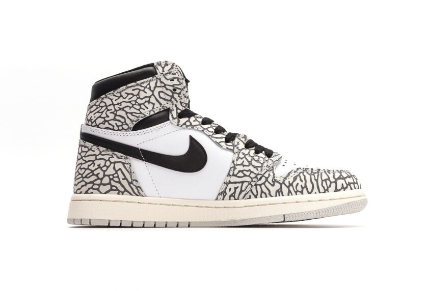 Air Jordan 1 High OG "White Cement" - Image 2