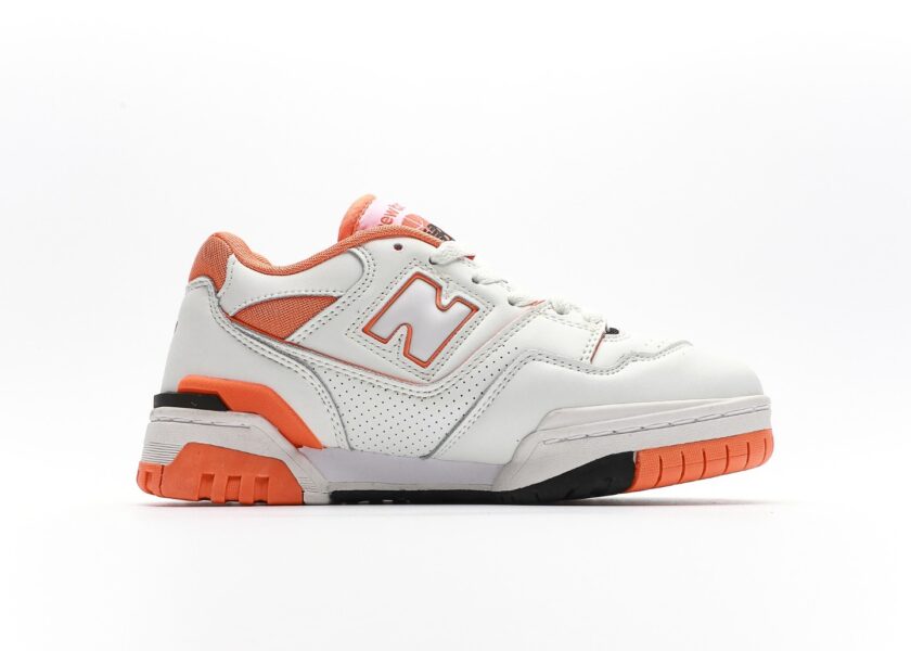 New Balance 550 White Orange - Image 2