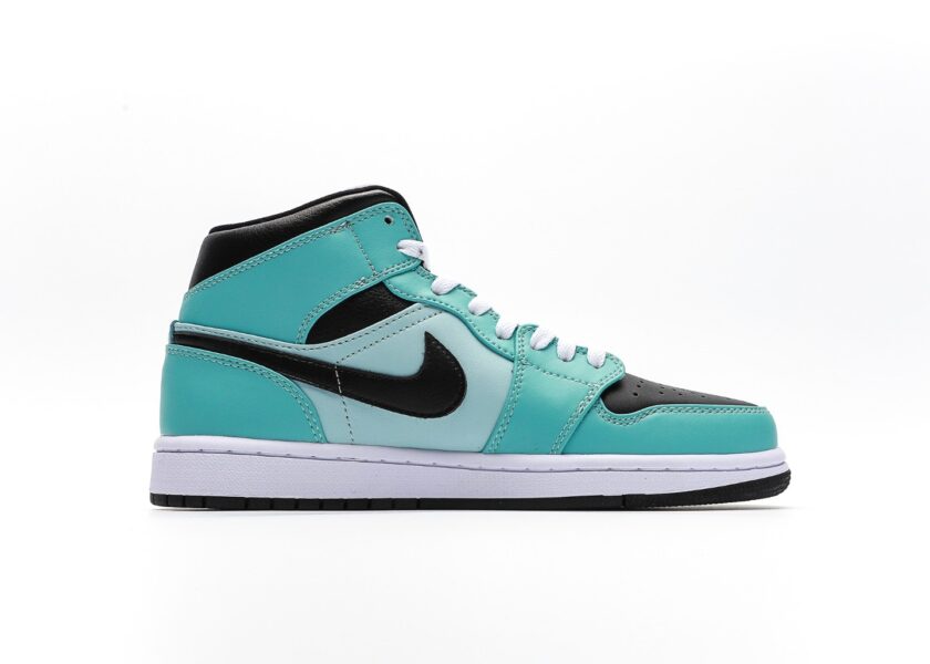 Air Jordan 1 Mid Blue Tint Aqua - Image 2