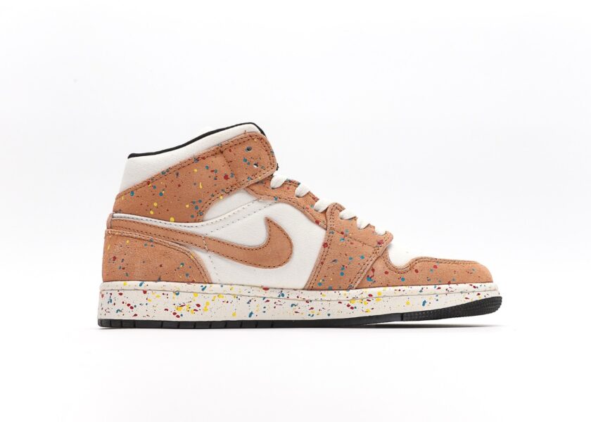 Air Jordan 1 Mid SE Brushstroke - Image 2